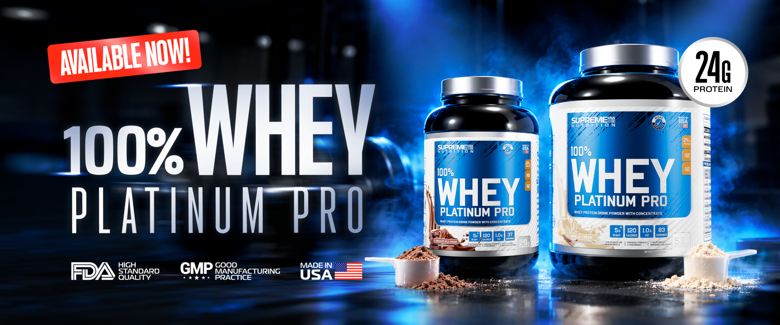 whey platinum pro de supreme nutrition